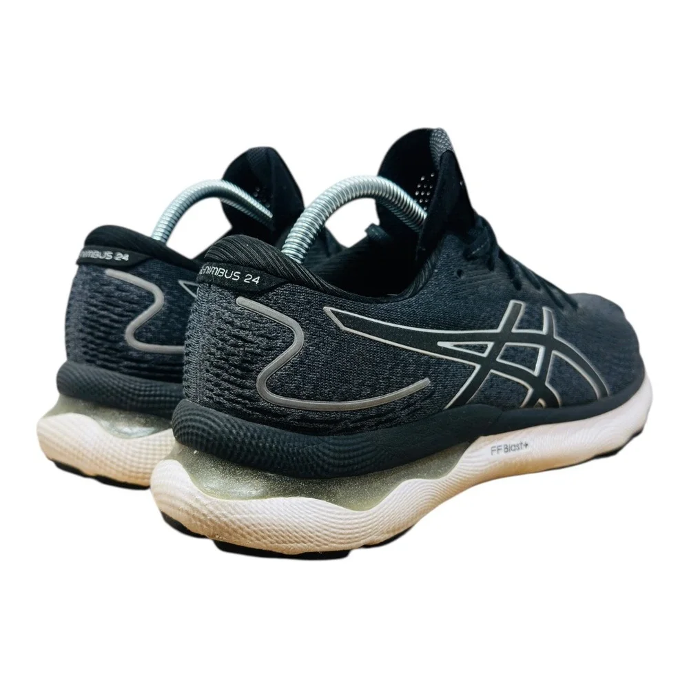 ASICS Gel Nimbus 23 Women Size 9.5 Light Blue Pink Running Outdoor Fit Shoes